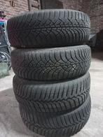 Set van 4 winterbanden op stalen velgen, Auto-onderdelen, Banden en Velgen, Ophalen, 14 inch, Gebruikt, 175 mm