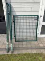 Tuinpoort kakiegroen, Tuin en Terras, Ophalen, Zo goed als nieuw