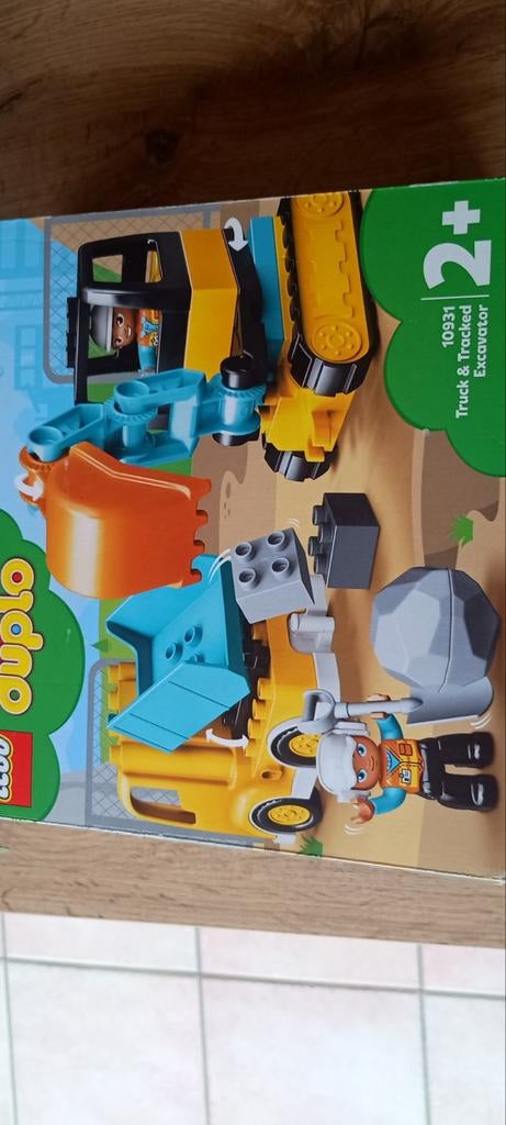 Camion et excavatrice Lego Duplo, Enlèvement, Duplo