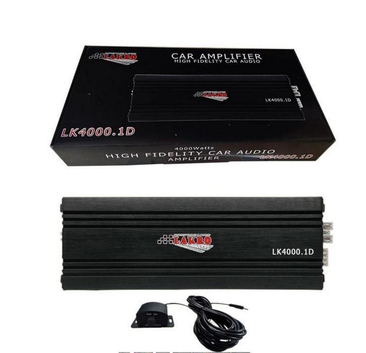 Lakro Autoversterker LK4000.1D versterker monoblok 4000watt, Autos : Divers, Haut-parleurs voiture