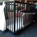 Babypark op wieltjes zwart met matras, Kinderen en Baby's, Ophalen, Wieltjes