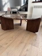 Marmeren salontafel, Huis en Inrichting, Tafels | Salontafels, Ophalen, Zo goed als nieuw