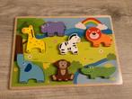 Puzzle animalier en bois (7 pièces), Enfants & Bébés, Jouets | Puzzles pour enfants, Enlèvement ou Envoi, Comme neuf, 6 mois à 2 ans