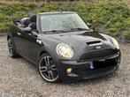 Mini cooper s 1.6i cabriolet jaar 2010 euro 5, Auto's, Euro 5, Zwart, 4 cilinders, Cabriolet