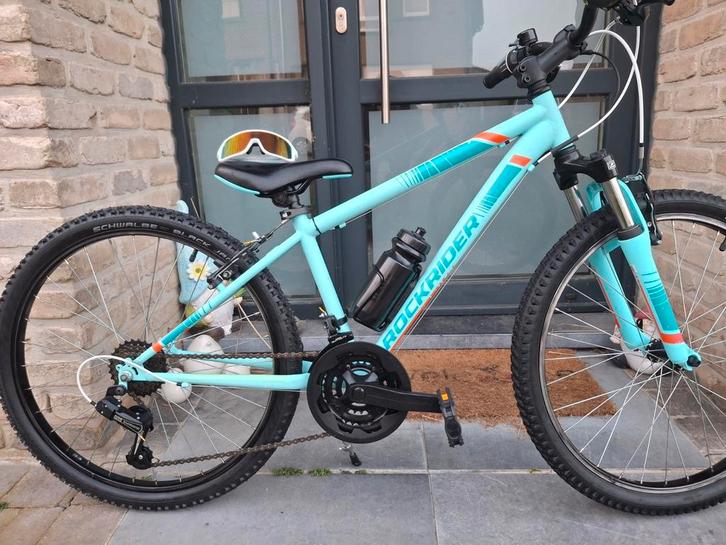 Mountainbike 24 inch Rockrider st 500 volledig vernieuwd, Fietsen en Brommers, Fietsen | Jongens, Zo goed als nieuw, 24 inch, Ophalen