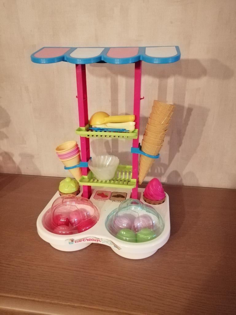 Speelgoed ijssalon, Ophalen, Gebruikt, Kunststof, Speelkeuken