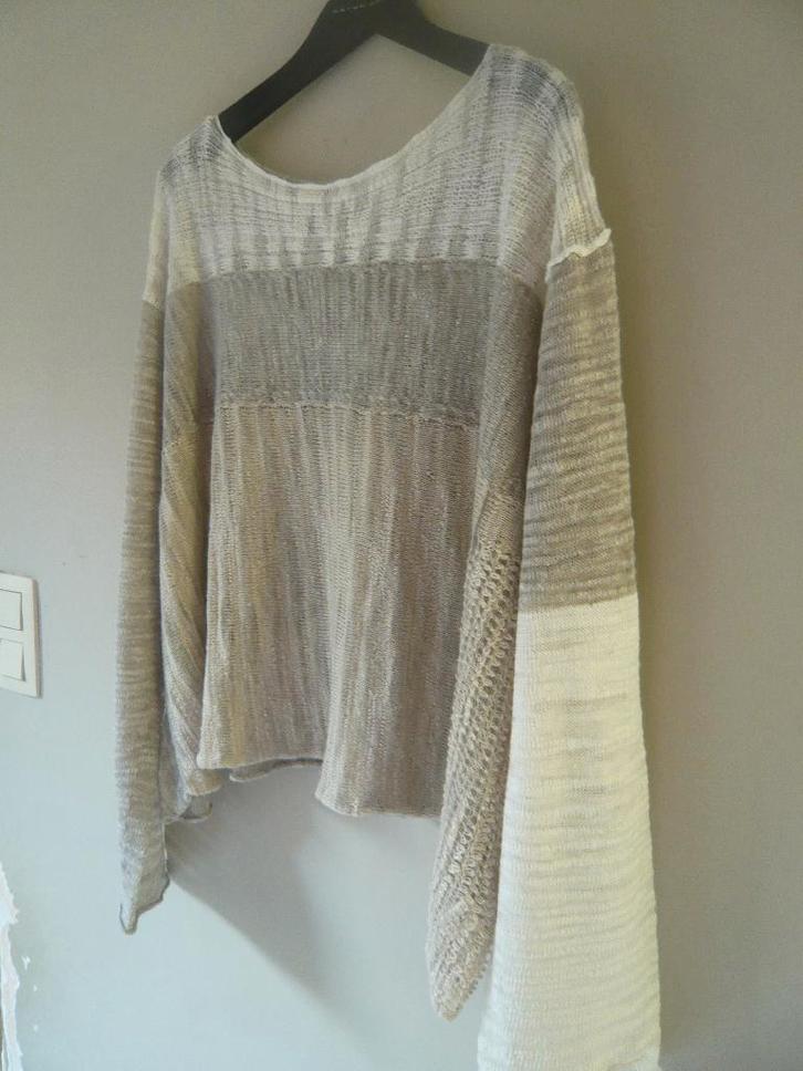 Pull ample Sarah Pacini neuf, Vêtements | Femmes, Pulls & Gilets, Neuf, Beige, Enlèvement ou Envoi