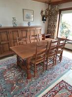 Vol eiken eetplaats en boekenkast, Ophalen