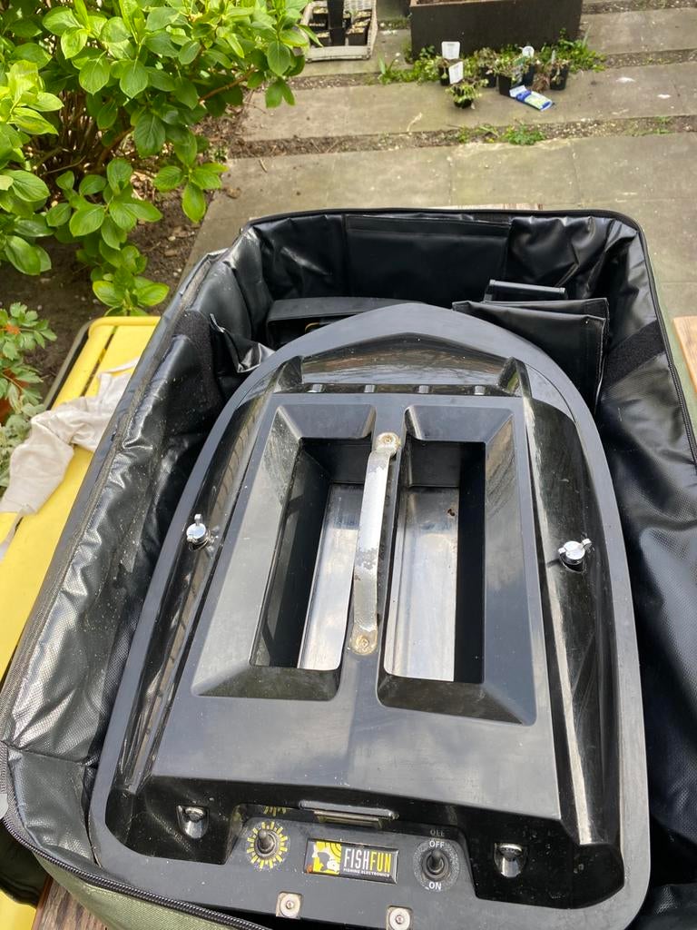 Voerboot nanotec Gt2, Ophalen, Gebruikt