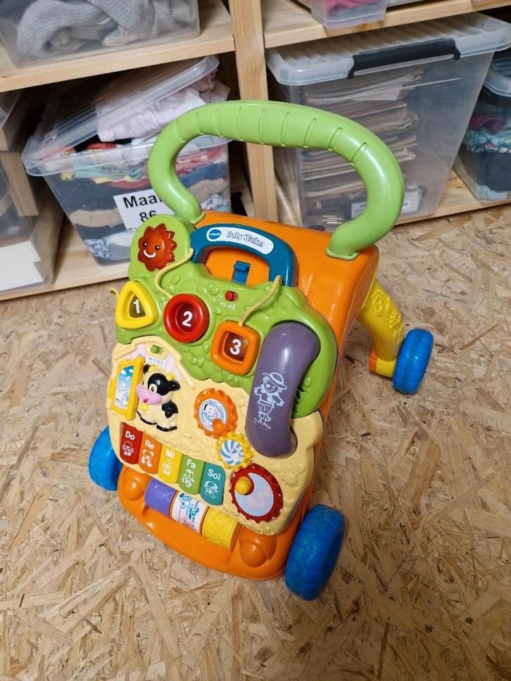 Vtech speel- en loopwagen, Kinderen en Baby's, Speelgoed | Vtech, Gebruikt, 6 maanden tot 2 jaar, Ophalen