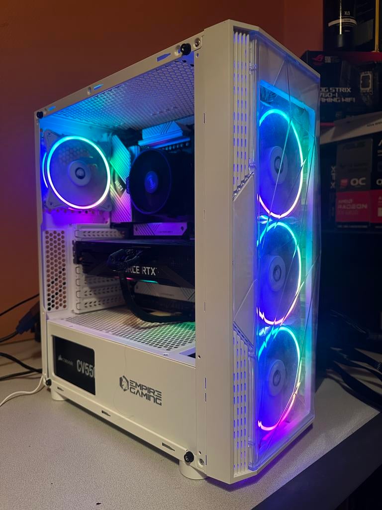 DDR5 Gaming PC AM5, Computers en Software, Desktop Pc's, Zo goed als nieuw, 3 tot 4 Ghz, SSD, Met videokaart, Gaming, Virtual Reality