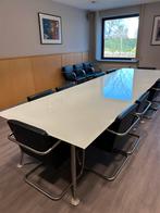 Grote glazen vergadertafel of eettafel, Ophalen, Zo goed als nieuw