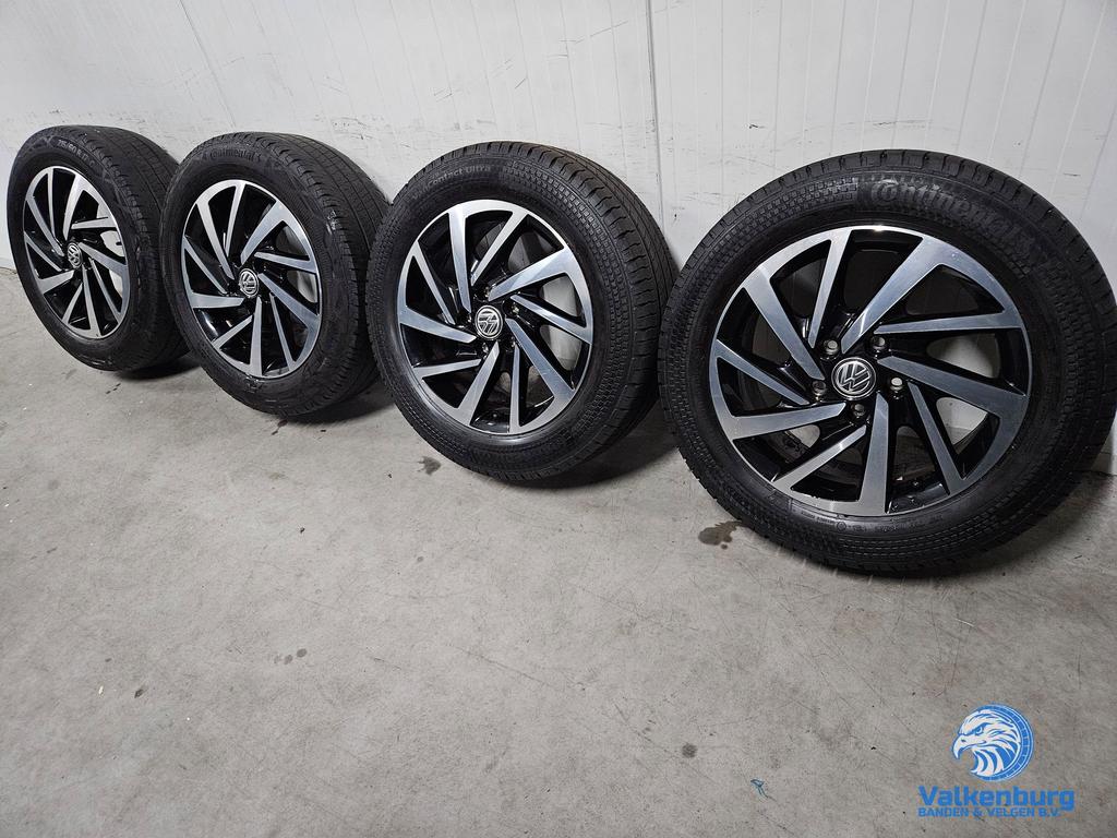 7-8mm! Originele VW Transporter Multivan T5 GP T6 T6.1 T7 Bu, Pneus et Jantes, 215 mm, Pneus été, 17 pouces