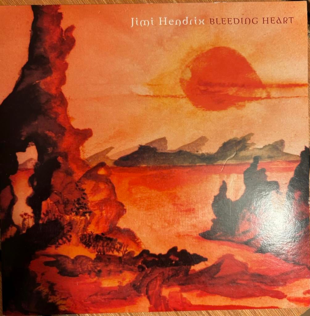Jimi Hendrix - bleeding heart - peacein Mississippi  2010, Enlèvement ou Envoi, Comme neuf, 7 pouces, Single