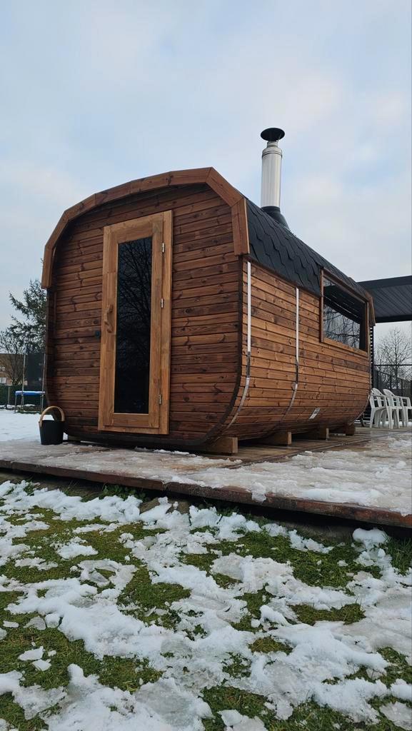 Livraison et installation gratuites du sauna 4M Cube, Sports & Fitness, Sauna, Enlèvement ou Envoi