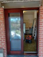 Porte coulissante extérieur en bois et en très bonne état, Bricolage & Construction, Neuf, 75 à 150 cm, Baie vitrée coulissante
