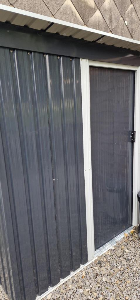 abris de jardin métal, Tuin en Terras, Tuinhuizen, Zo goed als nieuw, Tuinhuis, Metaal, Minder dan 250 cm, Minder dan 200 cm, Ophalen