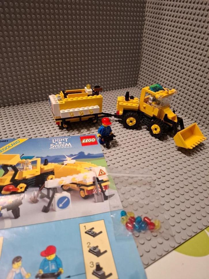 Lego construction crew (6481) classic town, Enfants & Bébés, Jouets | Duplo & Lego, Utilisé, Lego, Ensemble complet, Enlèvement ou Envoi