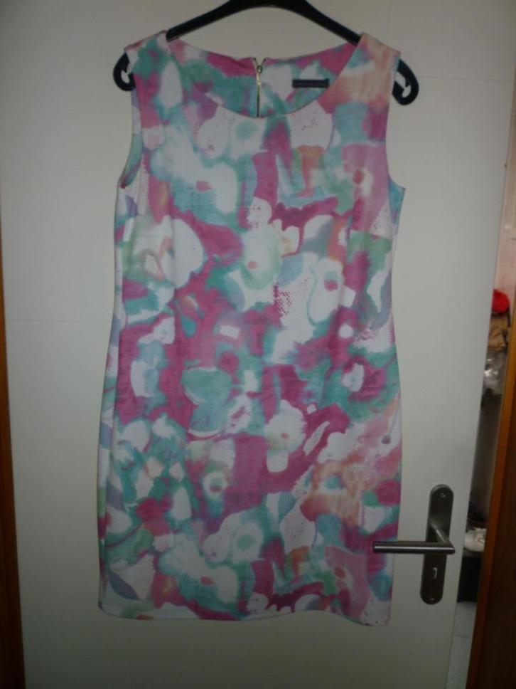 Bedrukt zomerkleedje Cassis Collection maat 46, Kleding | Dames, Jurken, Zo goed als nieuw, Maat 46/48 (XL) of groter, Overige kleuren