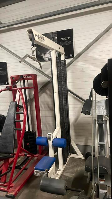 Lat-pulldown rugtoestel professioneel beschikbaar voor biedingen