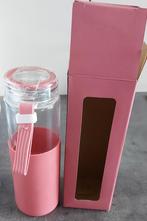 Glazen waterfles EAU 400ml, Sport en Fitness, Ophalen, Nieuw