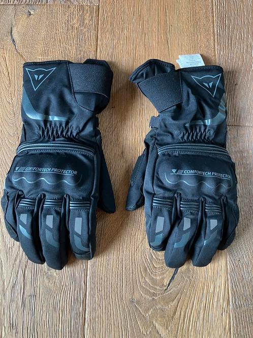 Zwarte motor handschoenen Dainese Tempest 2 D-dry 9,5 / XL, Motoren, Kleding | Motorkleding, Handschoenen, Dames, Heren, Tweedehands
