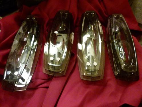 vintage wandlamp   VECA Italy space age stukprijs, Huis en Inrichting, Lampen | Wandlampen, Zo goed als nieuw, Glas, Metaal, Ophalen