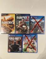 2 jeux PC et Jeux PS4, Comme neuf, Un ordinateur, Enlèvement