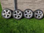 MSW by OZ lichtmetalen velgen en 17 inch BRIDGESTONE winterb, Auto-onderdelen, Banden en Velgen, Ophalen, Gebruikt, Velg(en), 17 inch