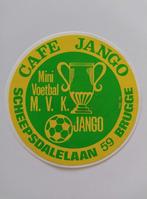 Autocollant vintage - Café Jango - Mini Football - Bruges, Comme neuf, Enlèvement ou Envoi, Magasin ou Supermarché