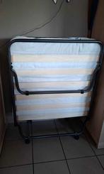 plooibed - zeer propere conditie ( amper gebruikt ), Ophalen, 90 cm, Eenpersoons, Zwart