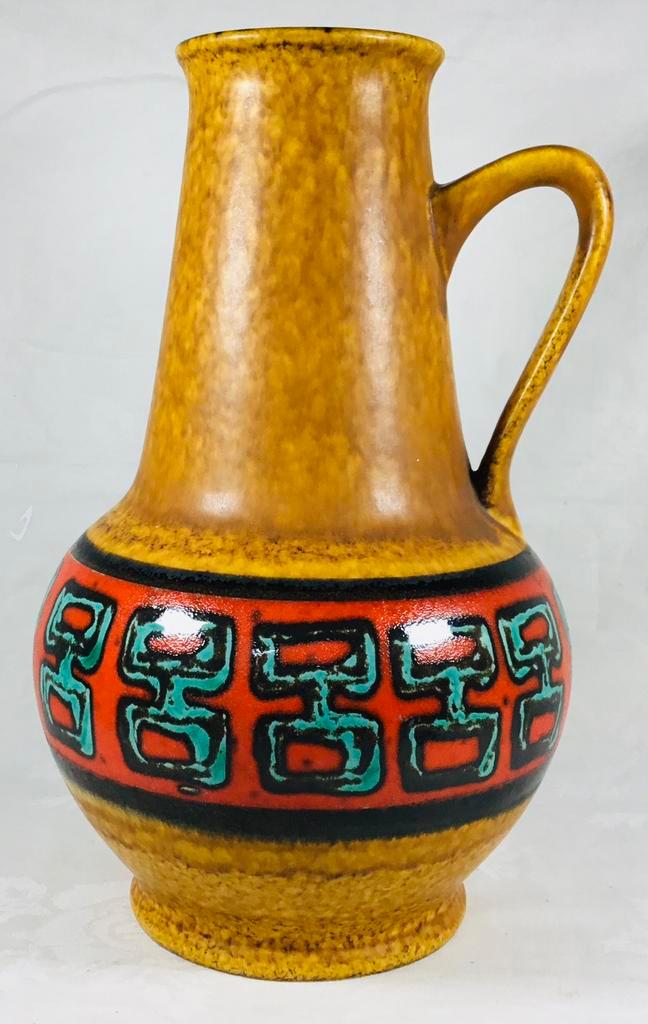 BAY 288 30 West Duitsland Vintage keramiek vaas Bodo Mans, Antiek en Kunst, Antiek | Vazen, Ophalen of Verzenden