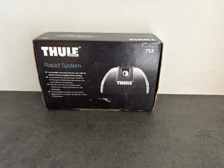 4 Bevestigingsvoeten THULE Fixpoint 753, Auto-onderdelen, Sidebars, Ophalen