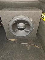 Hertz subwoofer met versterker, Auto diversen, Autospeakers, Ophalen of Verzenden, Zo goed als nieuw
