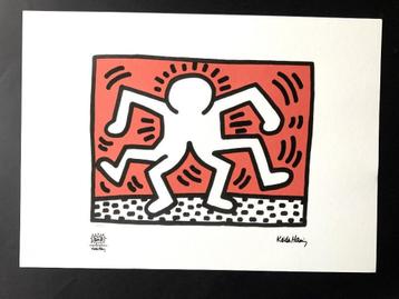 Keith Haring Double man groot formaat genummerd beschikbaar voor biedingen