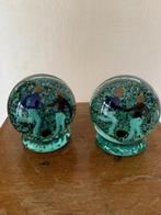 Decoratief glazen presse-papier bollen, Ophalen