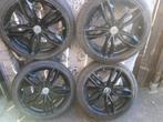 4 jantes alu oz tesla-honda etc en 5x114.3 8.5/ 19 + pneus, Auto-onderdelen, Banden en Velgen, Gebruikt, Banden en Velgen, 235 mm