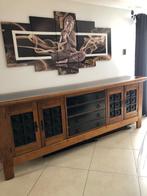 Salle à manger - Chêne massif, Maison & Meubles, Enlèvement, Utilisé, Rustique - Moderne, 8 chaises ou plus