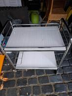 Deserte vintage en fornica, Maison & Meubles, Enlèvement, Utilisé, Rectangulaire, Autres matériaux