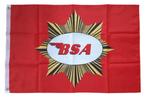 Vlag BSA (= Birmingham Small Arms Company) - 60 x 90 cm, Nieuw, Ophalen of Verzenden