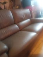 Urgent salon à vendre prix à discuter, Maison & Meubles, Canapés | Coins salons complets, Enlèvement, Utilisé, Cuir