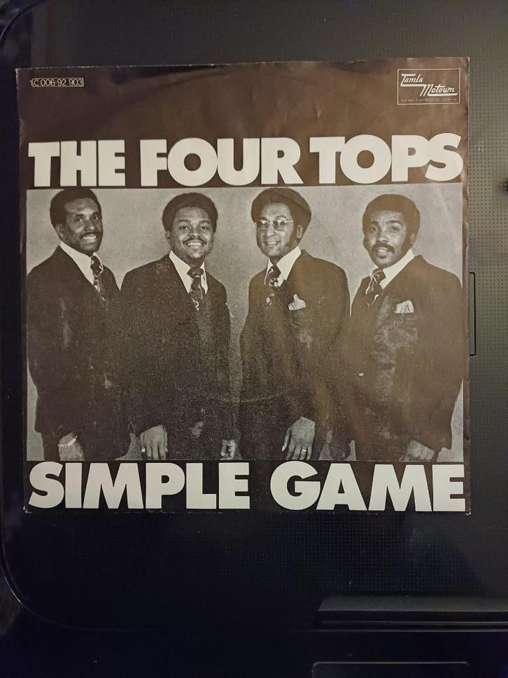 The Four Tops – Simple Game   1971   SOUL, Cd's en Dvd's, Vinyl Singles, Zo goed als nieuw, Single, R&B en Soul, 7 inch, Ophalen of Verzenden