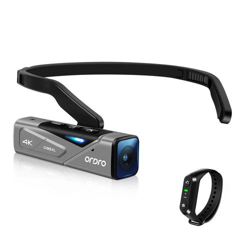 Handsfree Camrecorder - 4K Videocamera, Audio, Tv en Foto, Actiecamera's