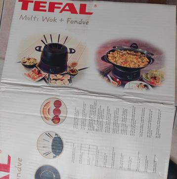Tefal Multi wok + fondue  beschikbaar voor biedingen