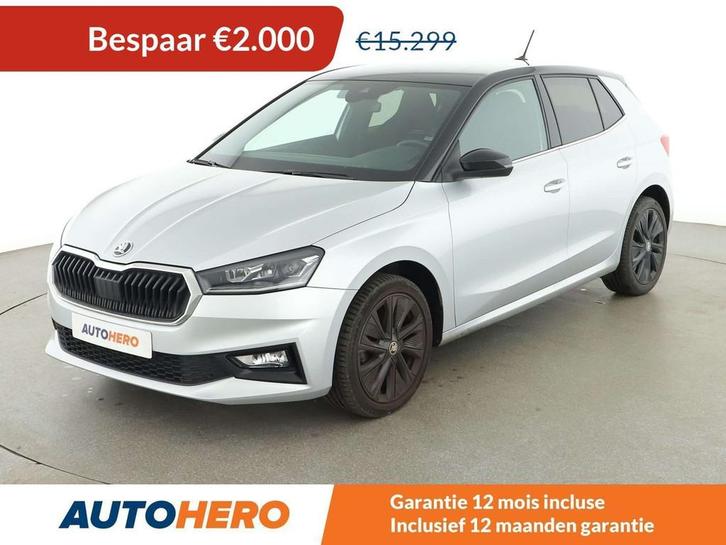 Skoda Fabia 1.0 TSI Style (bj 2022), Auto's, Skoda, Te koop, Fabia, ABS, Airbags, Airconditioning, Android Auto, Apple Carplay