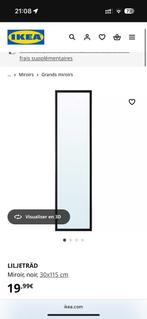 Nieuwe IKEA spiegel 30x115, Ophalen, Zo goed als nieuw