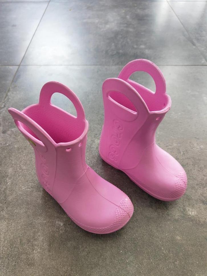 Te koop: Nieuwe Crocs regenlaarsjes – maat EU 25-26!, Kinderen en Baby's, Kinderkleding | Kinder-kledingpakketten, Zo goed als nieuw