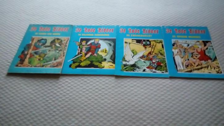 De rode ridder. (Blauwe reeks), Boeken, Stripverhalen, Zo goed als nieuw, Meerdere stripboeken, Ophalen of Verzenden