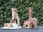 Ruines d'un château et d'une tour de guet avec kiosque, Hobby & Loisirs créatifs, Trains miniatures | HO, Enlèvement ou Envoi