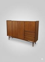 Vintage mid century wandkast | highboard, Huis en Inrichting, Ophalen